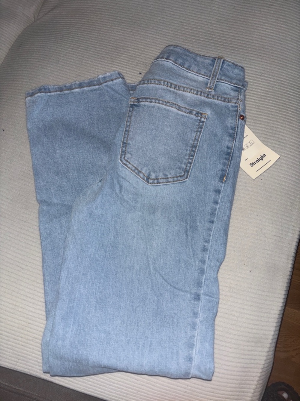 No Boundaries Light Blue Straight Leg Jeans